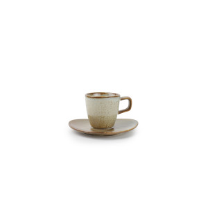 Escura beige Mokkatasse + Untertasse - Set FS